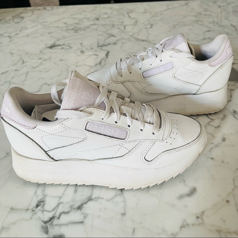 Reebok Classic White Sneakers - Picture 7 of 15